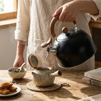 Tea Kettle Stovetop Kettle Classic Design - Image 1